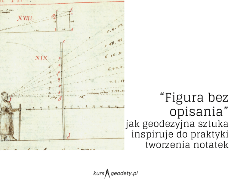 Read more about the article “Figura bez opisania” – jak geodezyjna sztuka inspiruje do praktyki tworzenia notatek